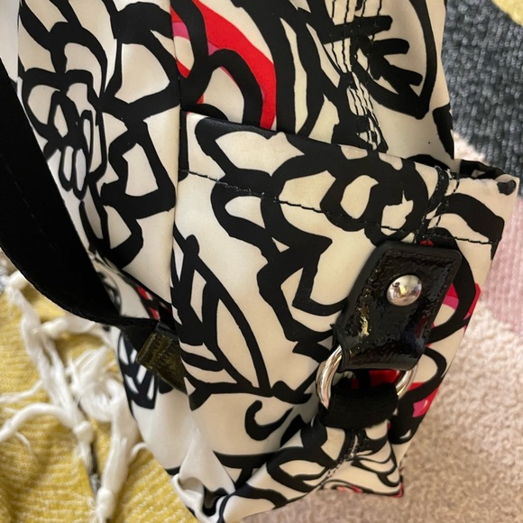 Coach Poppy Floral Graffiti Backpack - Picture 5 of 9